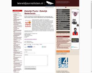 Zakelijk Pools Zakelijk Nederlands Wereldjournalisten